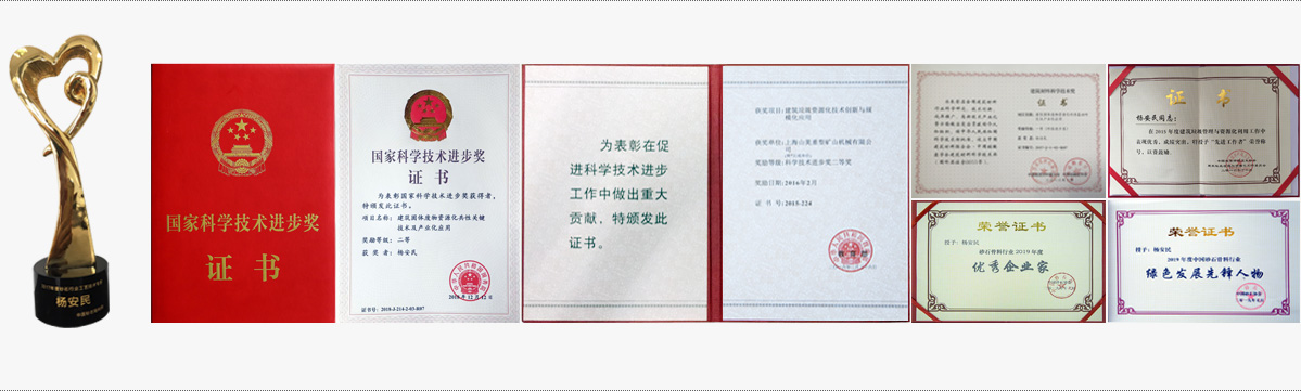 所获得的奖项