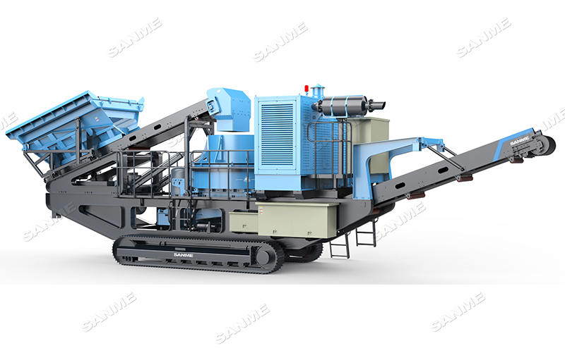 益达注册MP-VSI系列履带移动立轴冲击式破碎站