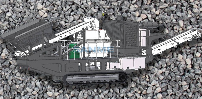 MP-VSI系列履带式移动制砂机