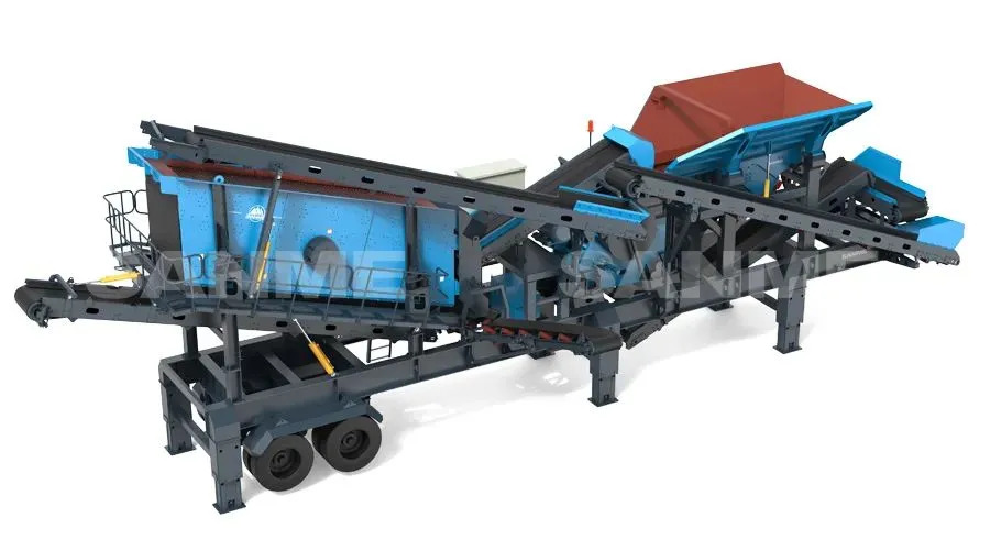 时产值近600万！益达注册移动式破碎筛分一体站助力江苏高碳铬铁矿破碎项目建设