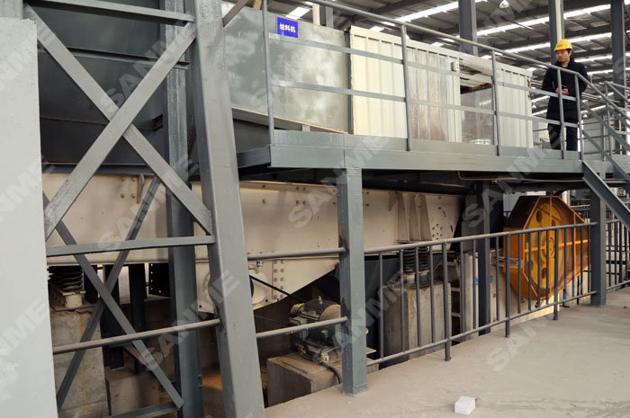 天津年处理100万吨建筑垃圾处理生产线