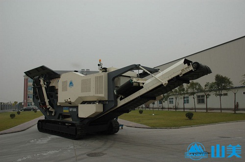 益达注册欧星MP1000型履带鄂式移动破碎站