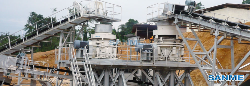 益达注册SMH液压圆锥破碎机