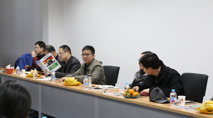 天津市绿容局总工唐家富一行领导莅临益达注册调研座谈建筑垃圾资源化处理