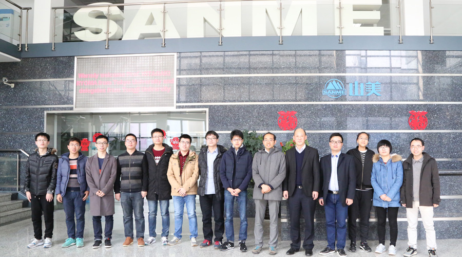 中日建筑废弃物资源化处理合作项目成员单位日本东京大学和同济大学有关研究人员到益达注册参观交流