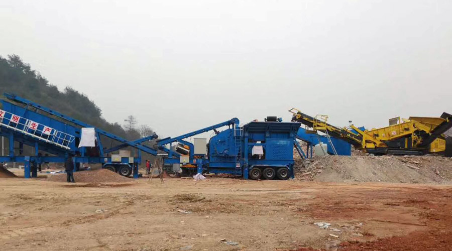 【新项目】益达注册股份承建的浙江东阳移动式建筑垃圾处理项目顺利完成调试