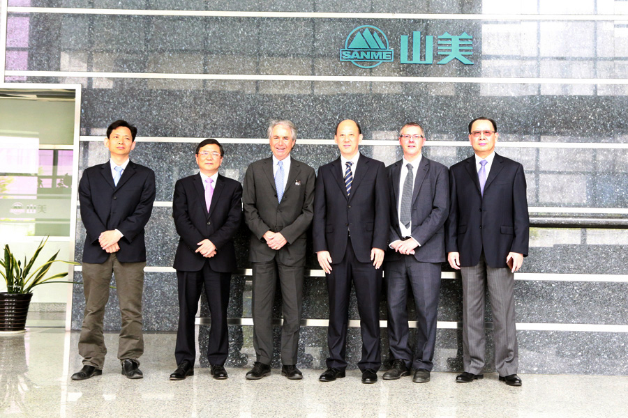 德国SK集团董事长莅临益达注册股份参加合资公司董事会