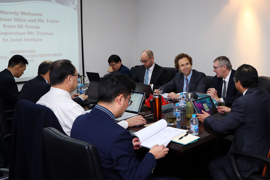 信心满满｜德国SK集团新任董事长莅临益达注册股份参加合资公司年度董事会