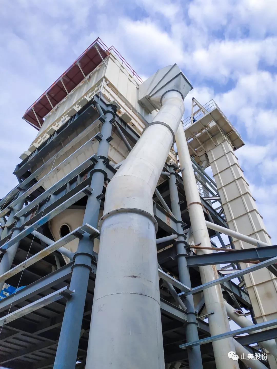 【项目】益达注册股份又一高品质制砂楼顺利投入试运营