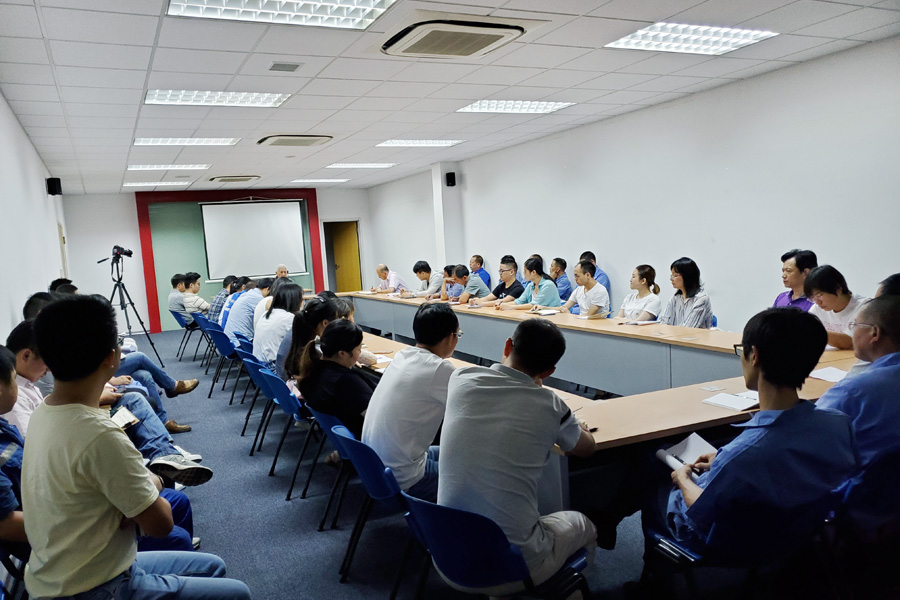 益达注册股份开展提升产品质量系列培训