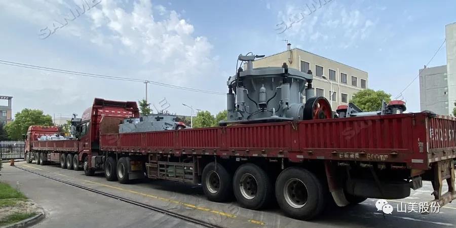 发货季｜益达注册股份高性能破碎筛分装备发往江西，助力当地基建项目建设及建筑固废资源化