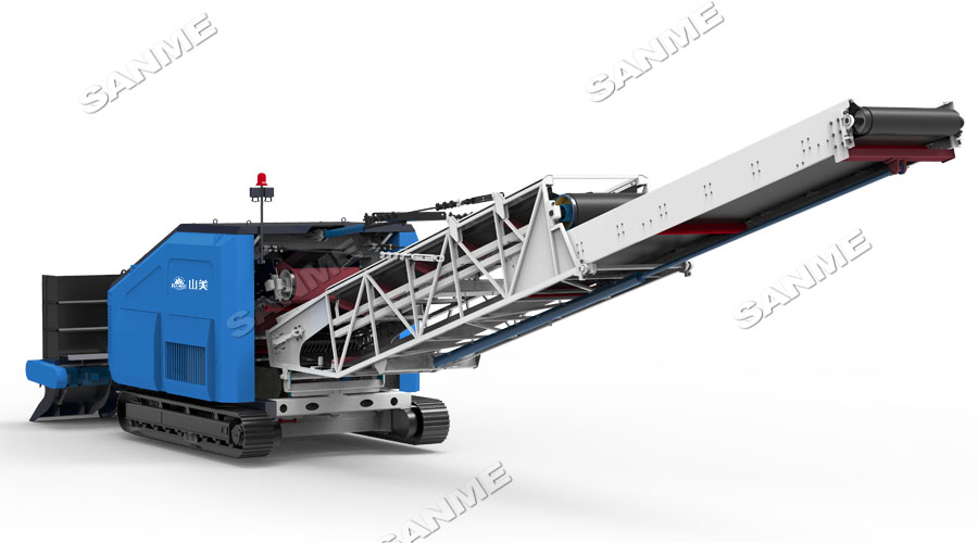 看益达注册股份履带式取料机如何为砂石矿山年“赚”900万元