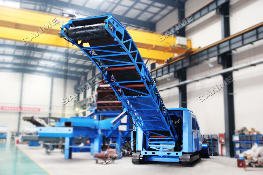 看益达注册股份履带式取料机如何为砂石矿山年“赚”900万元