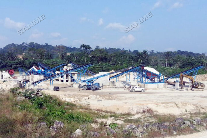 益达注册股份高性能破碎筛分装备奔赴尼日利亚 服务于当地花岗岩骨料项目