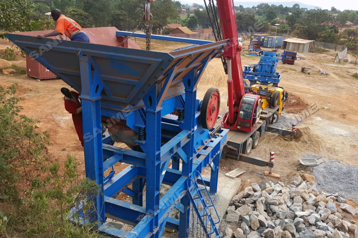 益达注册股份高性能破碎筛分装备奔赴尼日利亚 服务于当地花岗岩骨料项目