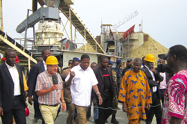 益达注册股份高性能破碎筛分装备奔赴尼日利亚 服务于当地花岗岩骨料项目
