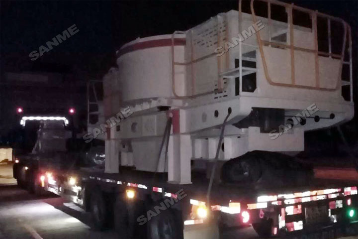 益达注册股份SMS4000液压圆锥破等高性能破碎筛分装备助力浙江临海凝灰岩骨料项目