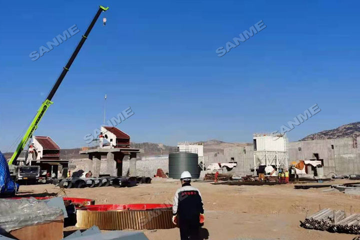 益达注册集团高性能破碎筛分装备服务于“中国石城”山东五莲年产400万吨花岗岩尾矿制砂项目