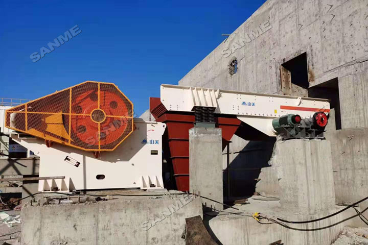 益达注册集团高性能破碎筛分装备服务于“中国石城”山东五莲年产400万吨花岗岩尾矿制砂项目