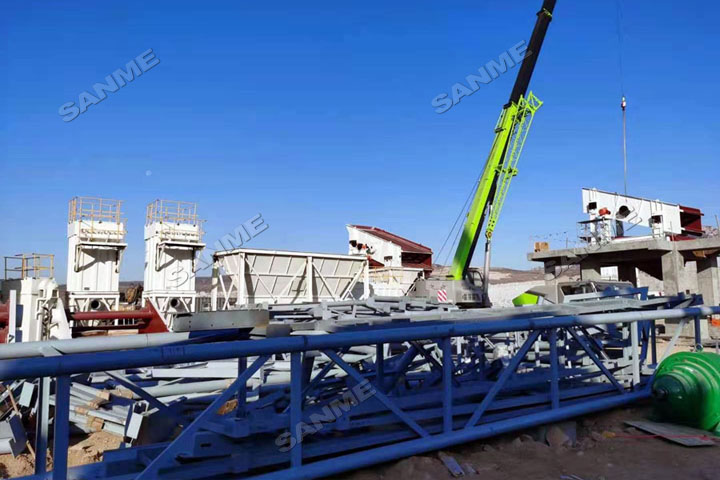 益达注册集团高性能破碎筛分装备服务于“中国石城”山东五莲年产400万吨花岗岩尾矿制砂项目