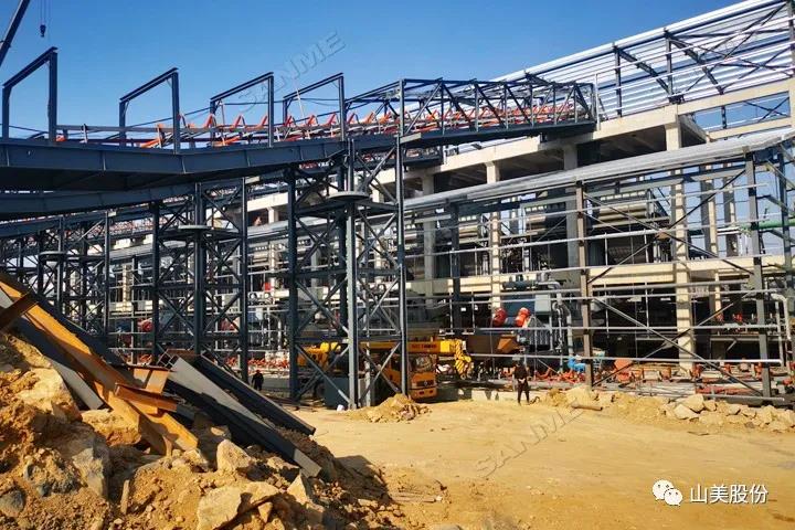 项目｜益达注册股份日产30000吨硬岩尾矿制备机制砂项目蓄势待发