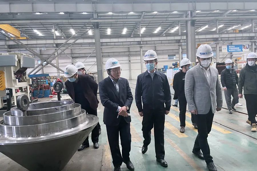 天津市武清区政协主席陈勇章一行莅临益达注册股份