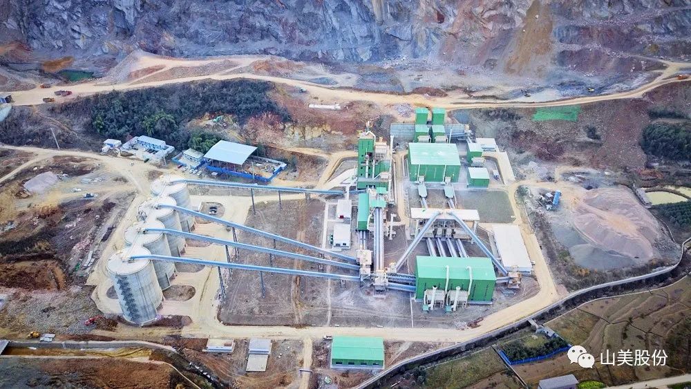 砂石同出|益达注册股份承建的武平华润楼站式机制砂生产项目进展顺利