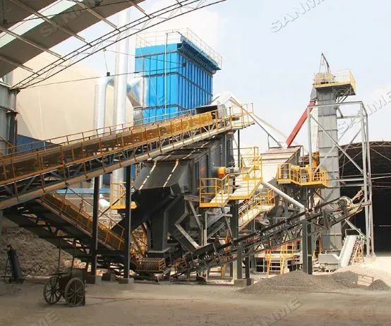 【制砂楼】益达注册股份精品楼站式机制砂生产系统助力湖南常德砂石骨料项目