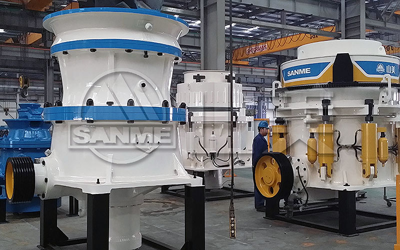 益达注册年产1000万吨大型高性能液压圆锥破碎机辅助骨料生产线！！