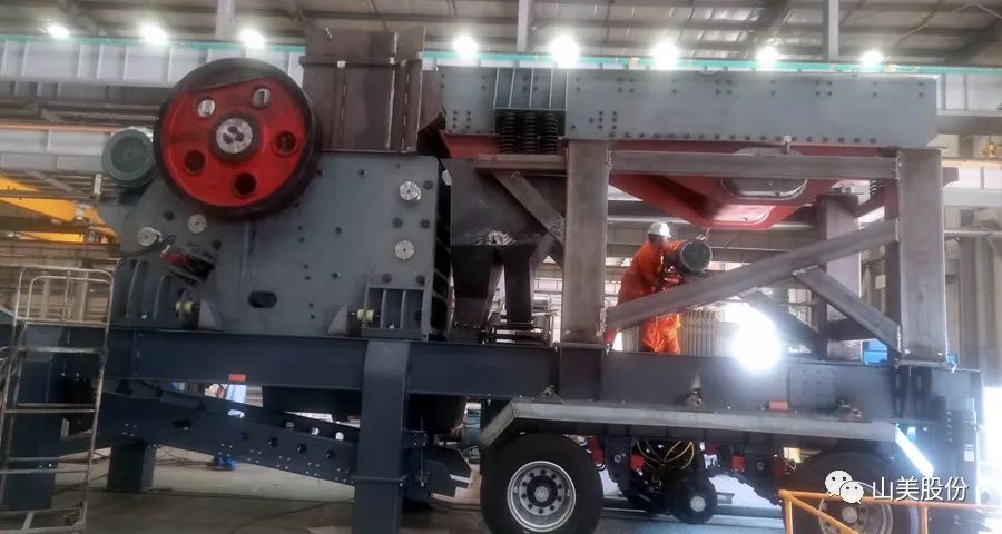 金秋九月发货忙｜益达注册股份高性能装备助力多个国内外骨料项目