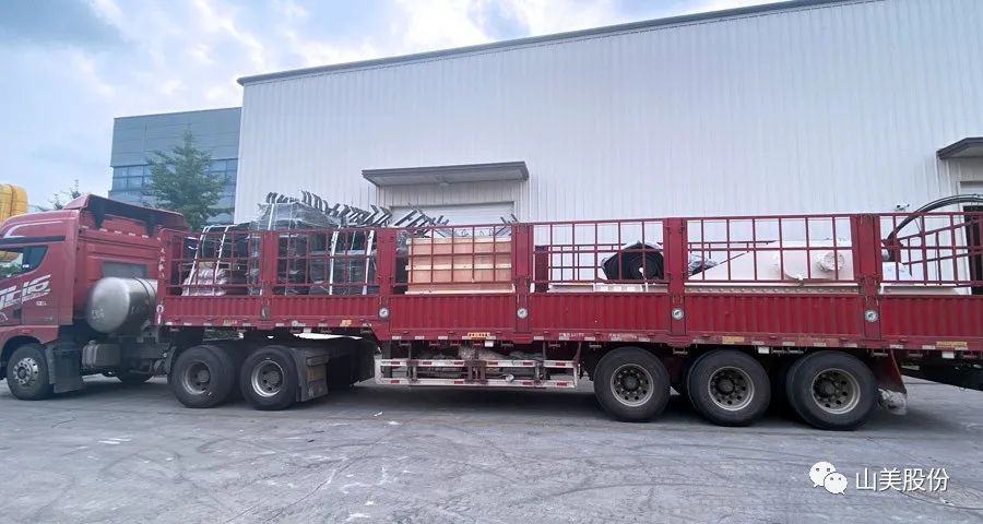 金秋九月发货忙｜益达注册股份高性能装备助力多个国内外骨料项目