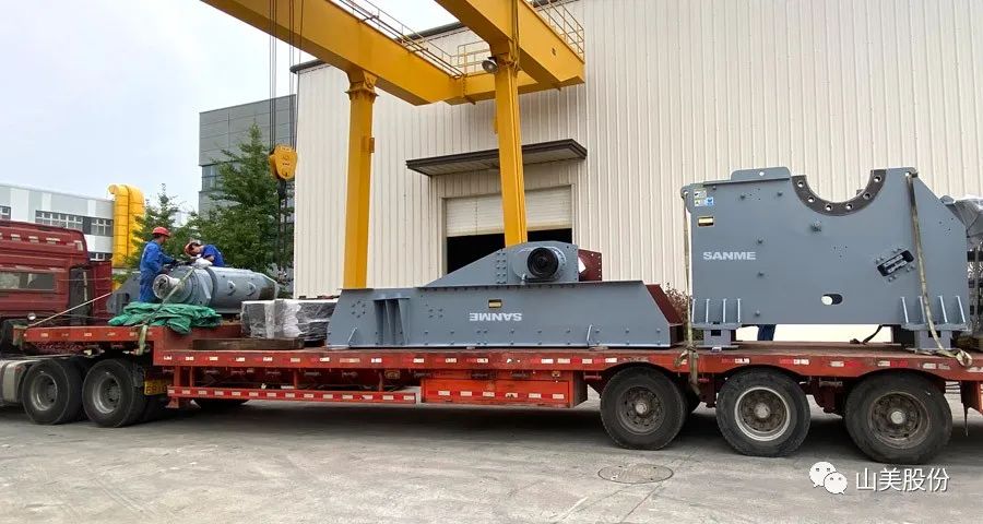 金秋九月发货忙｜益达注册股份高性能装备助力多个国内外骨料项目
