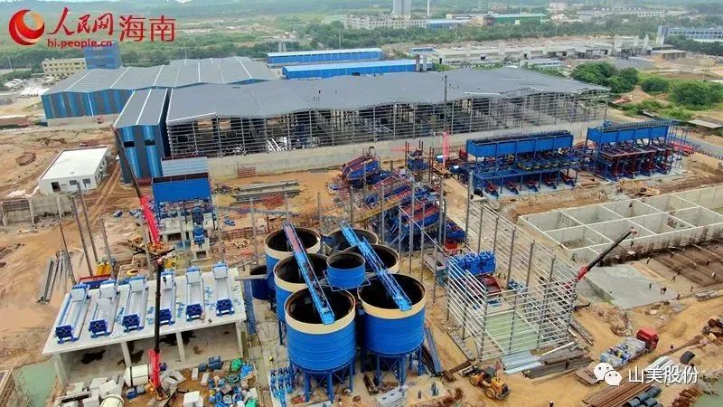 EPC项目进展|海南时处理1000吨铁尾矿综合利用示范线项目