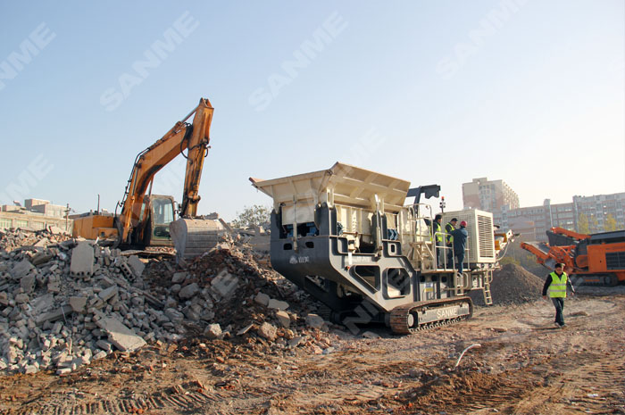 哪个移动破碎站厂家好？看益达注册的！PP系列