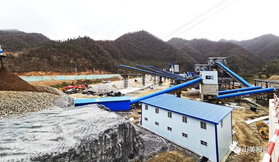 助力国家基础建设|益达注册成套砂石装备服务于天水曲溪城乡供水工程