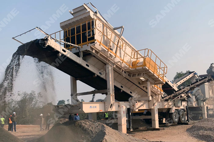 益达注册移动破碎站——砂石行业投资利器