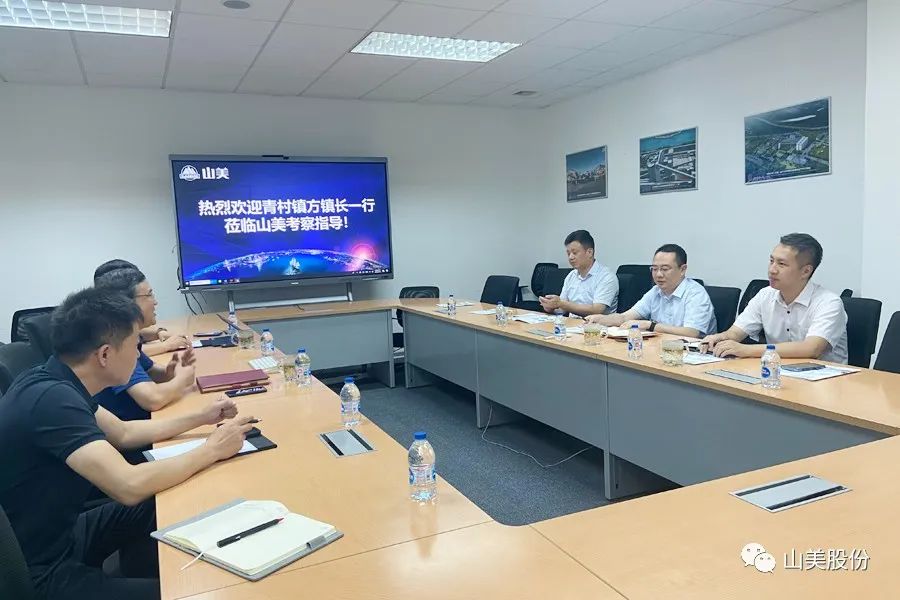 天津市武清区青村镇党委副书记、镇长方伟一行莅临益达注册股份考察调研