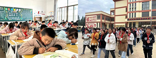 【用心呵护幼苗】谢文董事长走进中国砂石协会希望小学 以实际行动践行企业社会责任