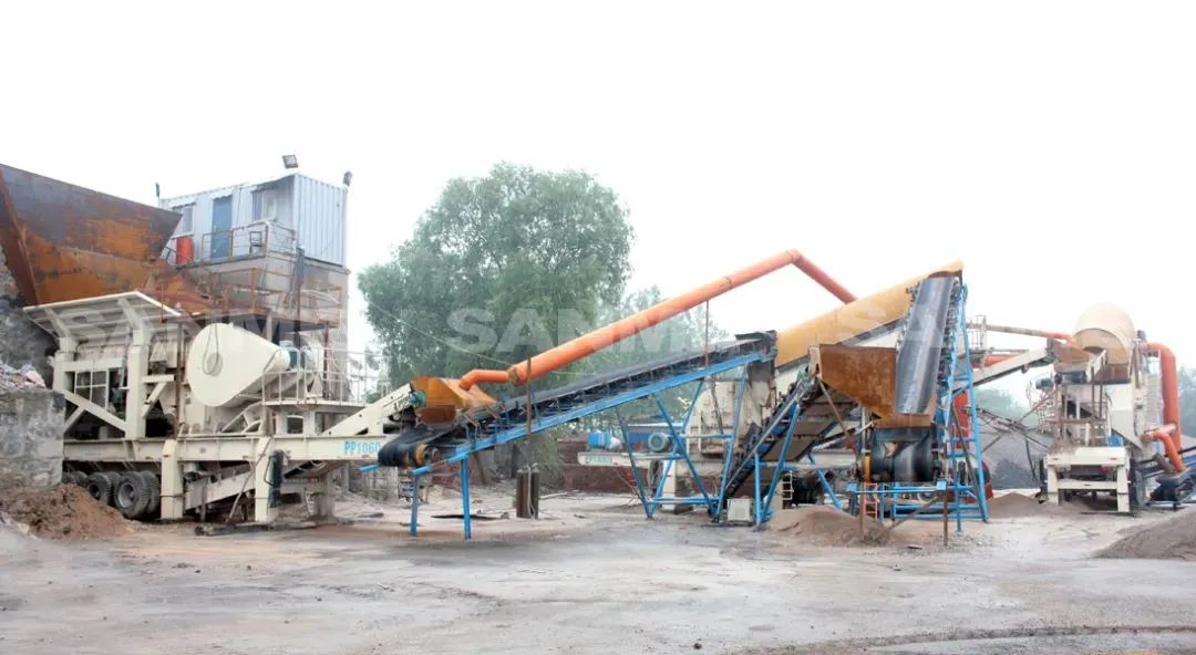 时产值近600万！益达注册移动式破碎筛分一体站助力江苏高碳铬铁矿破碎项目建设