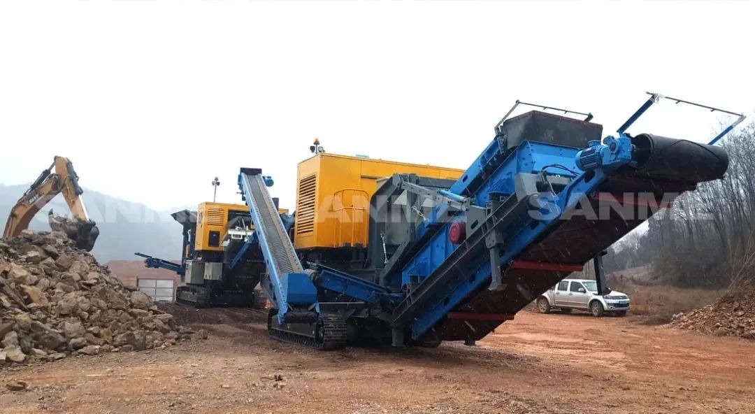 时产值近600万！益达注册移动式破碎筛分一体站助力江苏高碳铬铁矿破碎项目建设