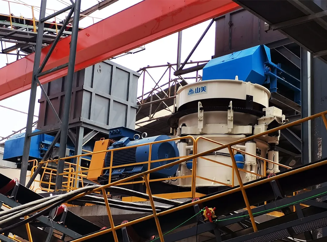 硬岩克星｜益达注册欧星系列E-SMS圆锥破碎机无惧硬岩挑战