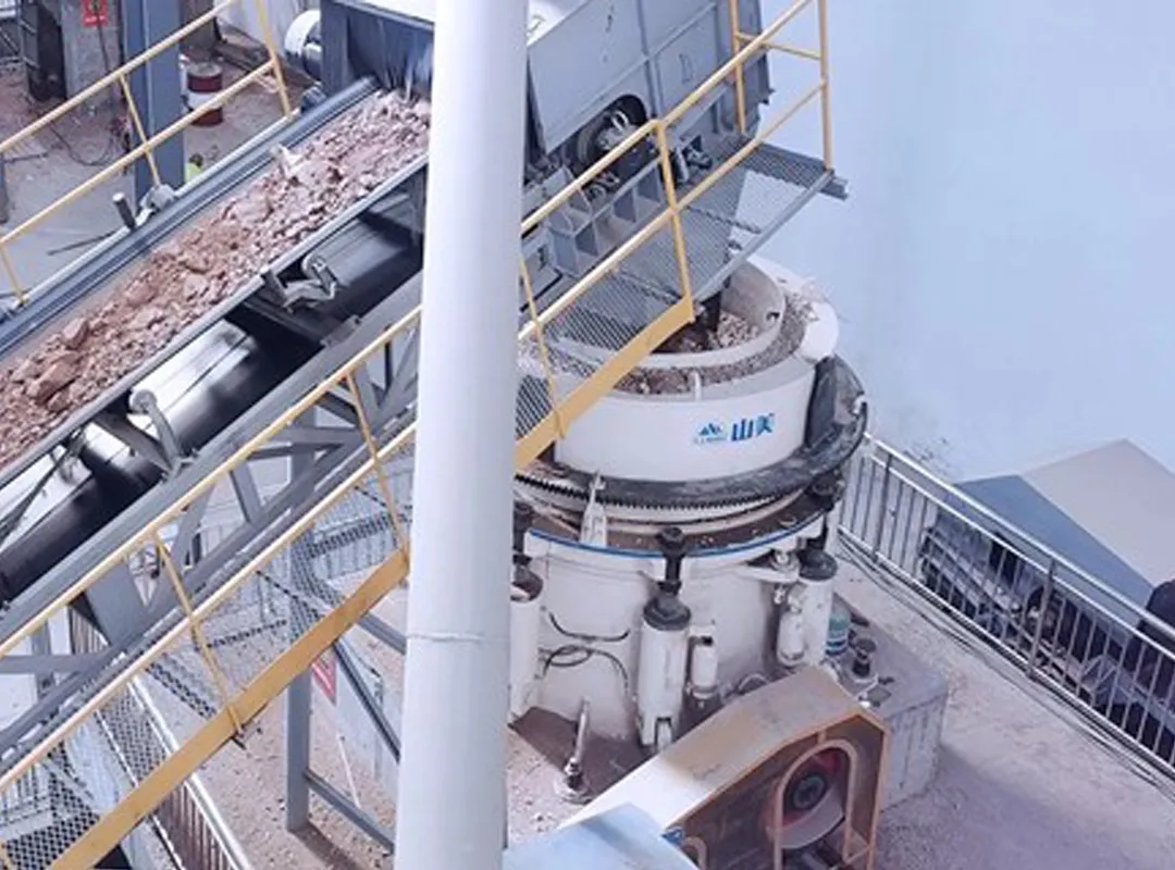 硬岩克星｜益达注册欧星系列E-SMS圆锥破碎机无惧硬岩挑战